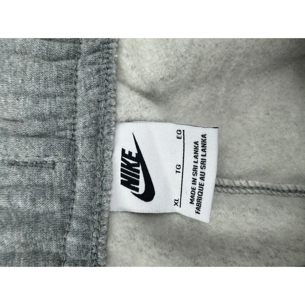 Nike Mens Sportswear Club Fleece Sweatpants Gray XL Straight Leg Joggers